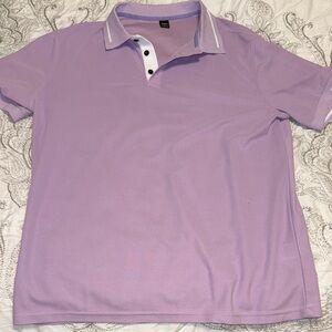 Elegant Lavender Polo Shirt